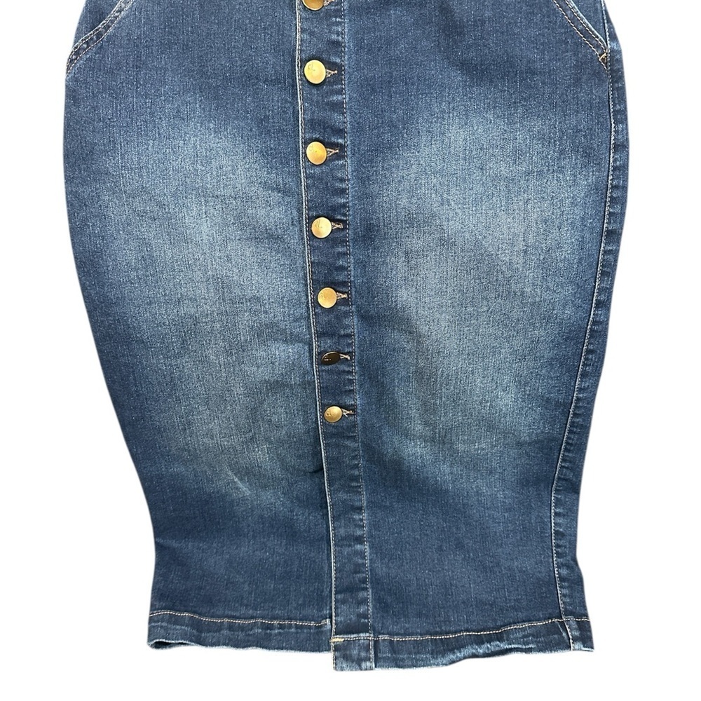 d. jeans Classic Blue Denim Skirt